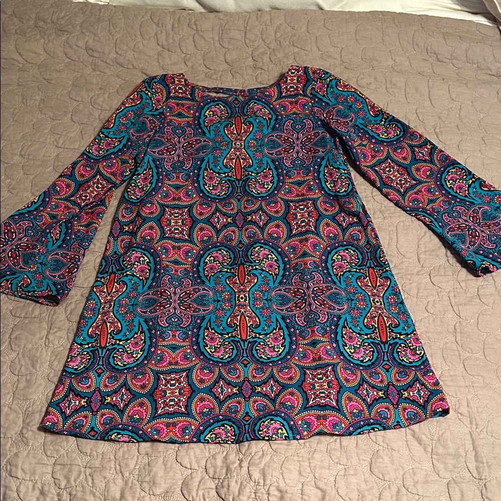 GB girls Multicolor Paisley Dress